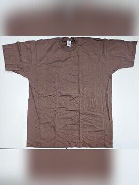 Pro Club Heavyweight Crew Neck T-Shirt 4XL Tall Brown